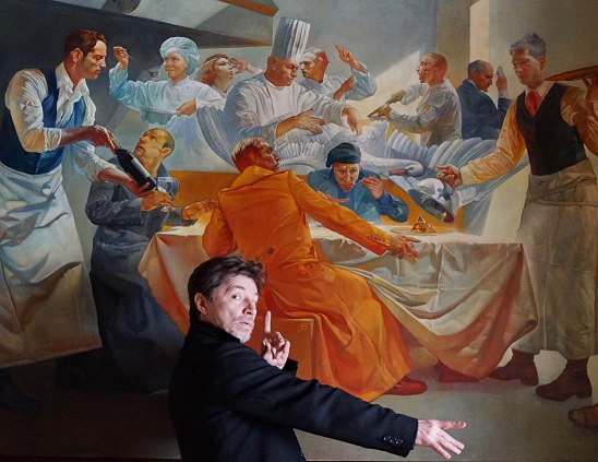 Artist behind Aix murals for the Aix restaurant